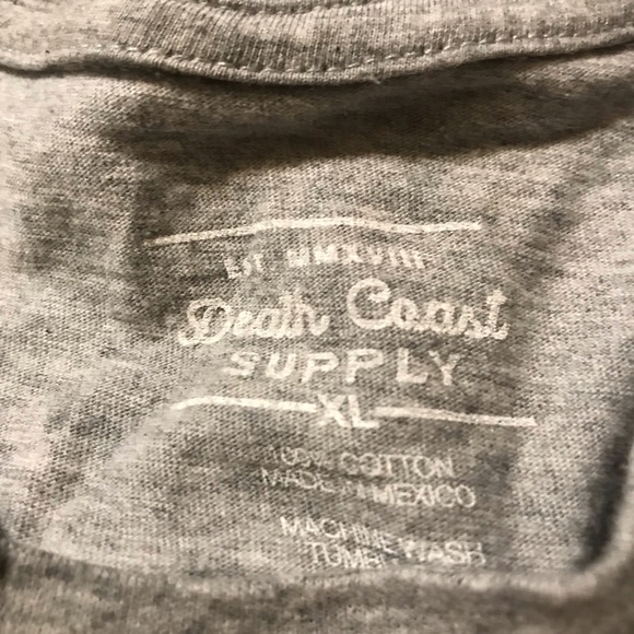 Death coast xl gray t shirt - Picture 3 of 3